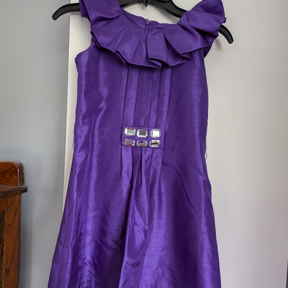 Purple dress